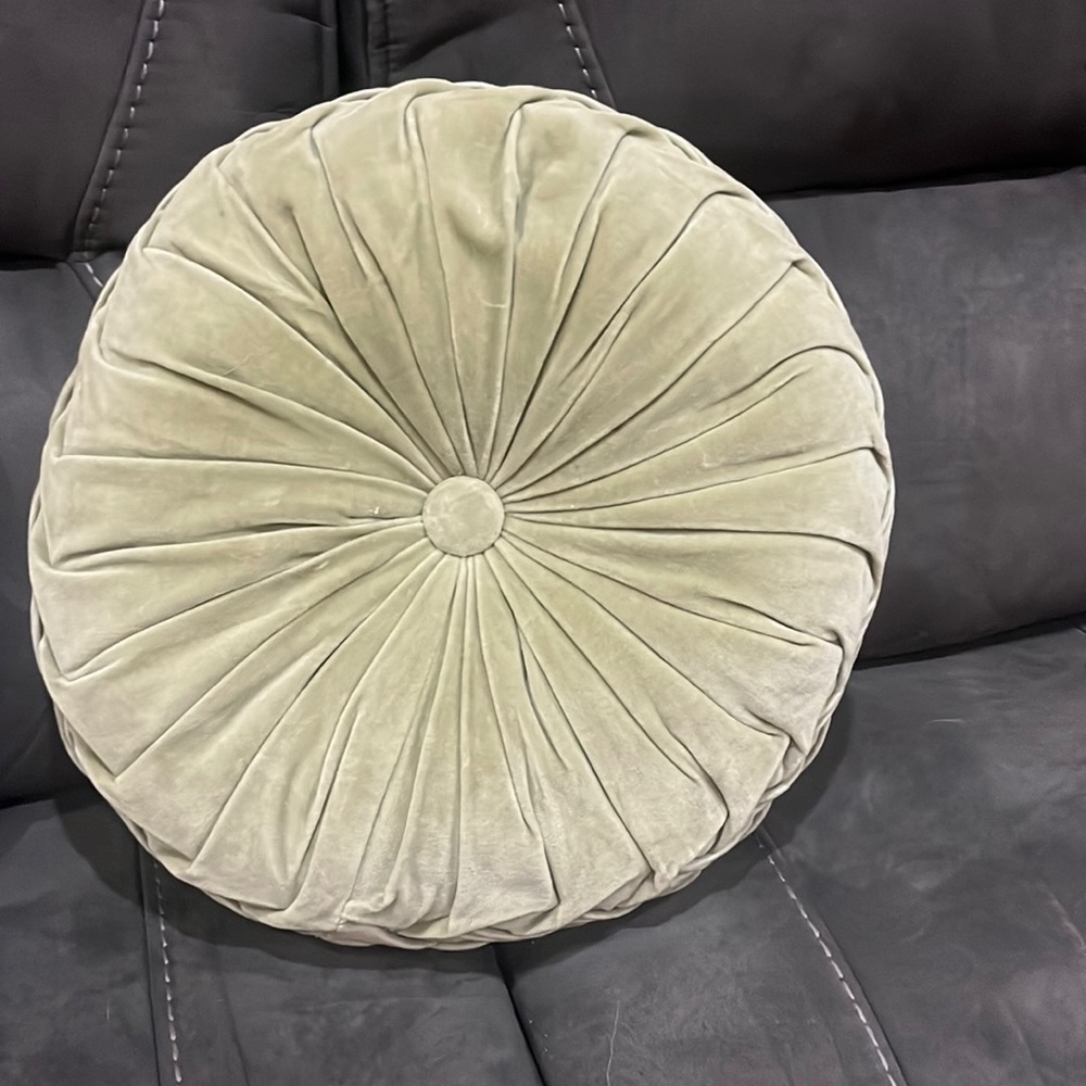 Light green pillow
